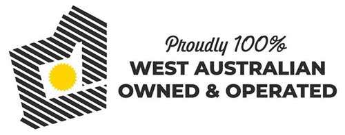 Proudly 100% West Australian owned and operated logo